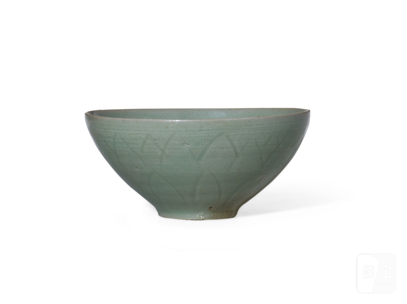 明 高丽青瓷碗（带包装）